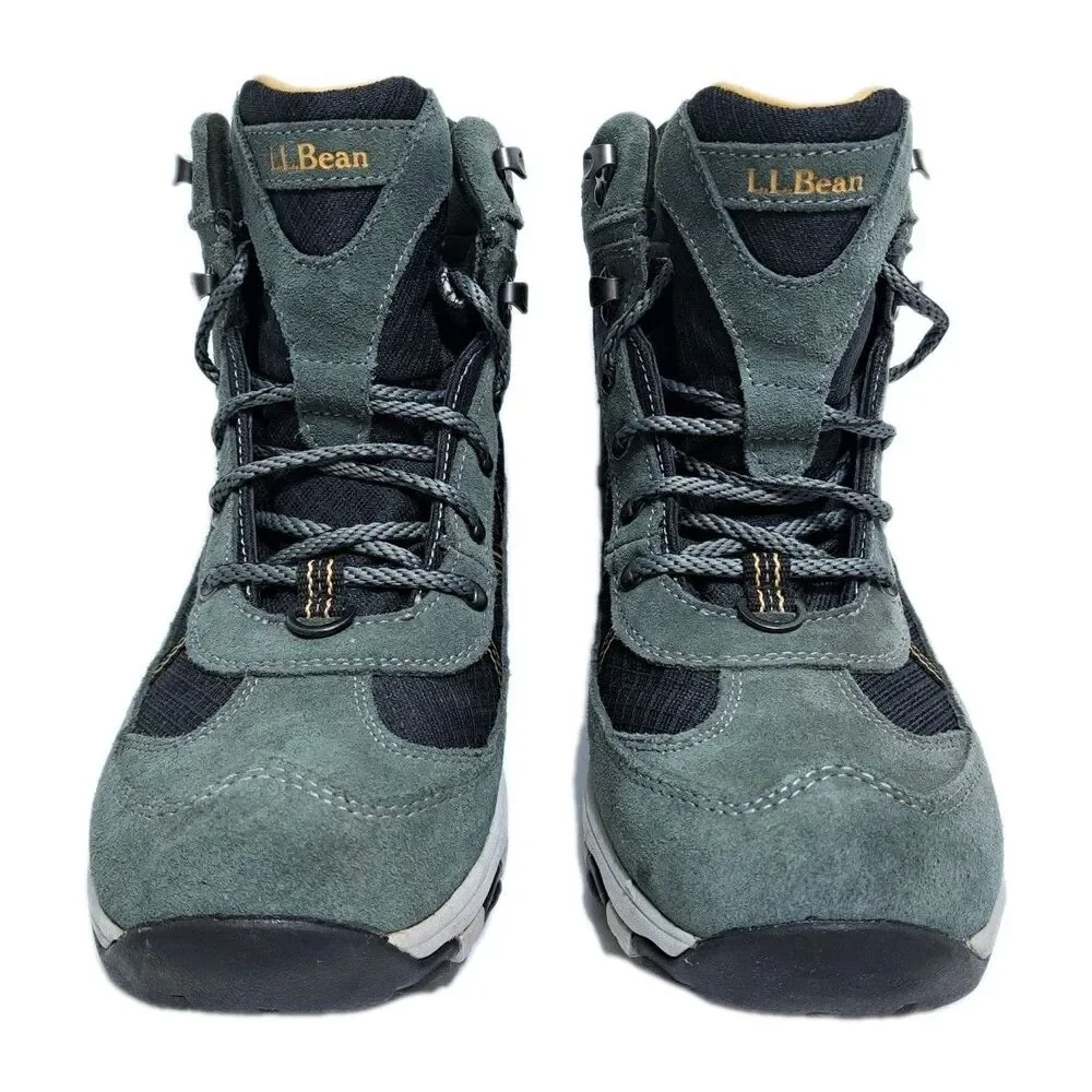 LL Bean Mens 10.5 Tek 2.5 Waterproof Hiking Boots Green Insulated PrimaLoft 200g